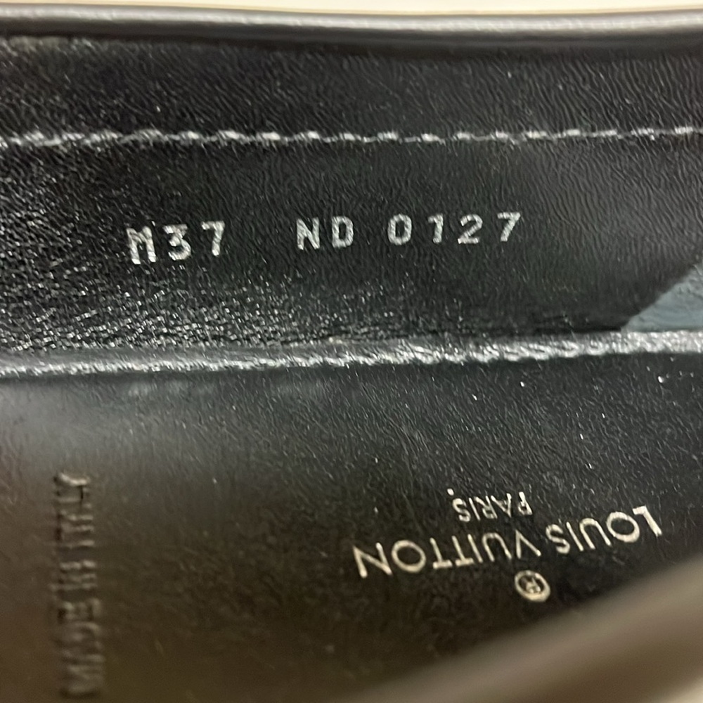 Louis Vuitton black leather driving loafers - Picture 3 of 15